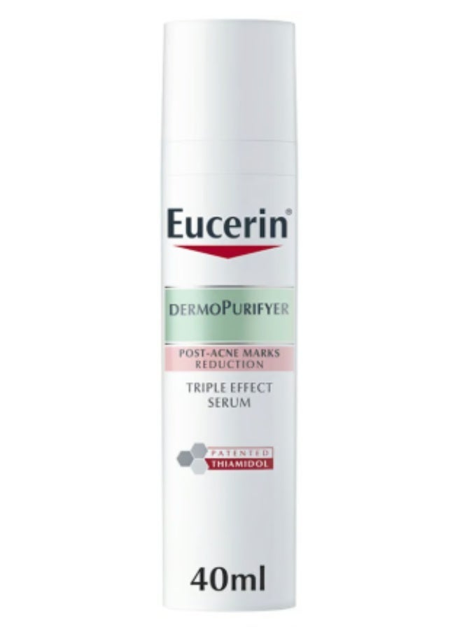 Eucerin DermoPurifyer Oil Control Triple Effect Face Serum with Thiamidol and Salicylic Acid to Reduce Post-Acne Marks and Mattify Oily and Acne-Prone Skin 40mL - Image 1